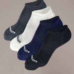Heelium Men Pack Of 4 Printed Ankle Length Ultra-Soft, Thin & Breathable Socks-image-73