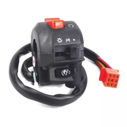 Uno Minda Handle Bar Switch - Right Side (Self Start) - With Light & Engine Kill Switch - 8 Pin Red Female Coupler for Royal Enfield Bullet STD. 350/Electra 350/Classic 350 & 500 (Disc) (SW-0666C-E01)-35