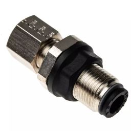 Legris LF3000 Series Bulkhead Tube-to-Tube Adaptor Push In 6 mm to Push In 6 mm Tube-to-Tube Connection Style, 3146 06 00 (Pack of 5 Pcs)-picture-25
