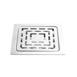 Jayna Wonder 127x127 mm Matt Finish Stainless Steel Grating with Frame, WSG 01-picture-4