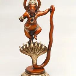 Exotic India Brown Religious Idol Showpiece-picture-24