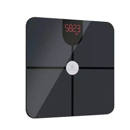 ActiveX Ivy+ Bluetooth BMI Digital Body Weight Scale with Batteries, Black ACTIV-BS 6-17