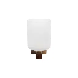Fos Lighting Polo Wooden Single Wall Lamp Sconce - Polo-CylinderFrost-WL1-image-88