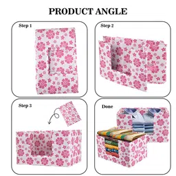 Kuber Industries Pink Set of 6 Regular Drawer Organiser Organisers image 5