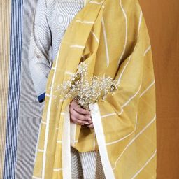 Banana Labs Twister Flabber Striped Cotton Dupatta image 3