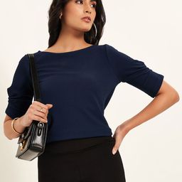 Annabelle by Pantaloons Women Fitted Top-image-52