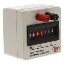 IET LABS Resistance Decade Box, 0 To 9999999 Ohm, RS-201-37