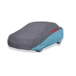 Elegant Grey & Blue Water Resistant Car Body Cover for Mercedes C 220-image-62