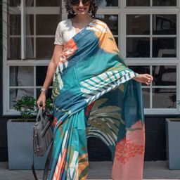 Suta Printed Pure Cotton Saree-52