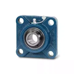 EKD Flange Pillow Block Ball Bearing Square 75 mm Shaft Diameter, UCF215 image 1
