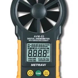 Metravi AVM-03 Digital Thermo Anemometer 0.8 to 40 m/s-46