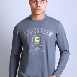 Parcel Yard Typography Printed Round Neck Cotton T-shirt-image-14