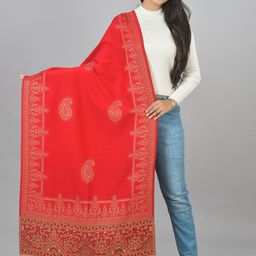 BAISA Women Paisley Woven Design Shawl-picture-17