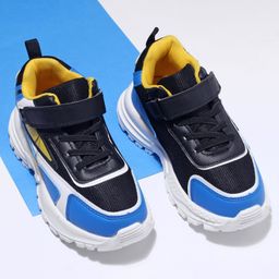 Cute Walk by Babyhug Velcro Closure Sneaker Shoes - Blue-picture-18