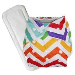 Fantasy India Washable Baby Diaper Premium Cloth Diaper Reusable Adjustable Size Waterproof Pocket Cloth Diaper Nappie - Multicolour-26
