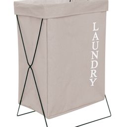 Sassoon Canvas Foldable Laundry Bag Grey-22