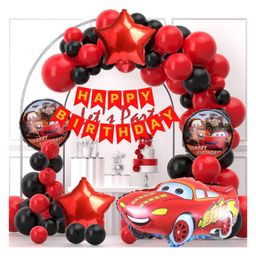 Bubble Trouble Car Theme Birthday Decorations Items Set of 48 Pcs for Boys, Girls, Kids Birthday Décor, Birthday Decoration Car Theme for Boys-image-21