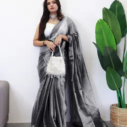 Anouk Tissue Saree-picture-5