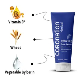 COROnation Herbal Gentle Hydrating Face Wash With Wheat - 100 ml image 4