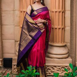 amrutkala sarees AMRUTKALA Saree Women Woven Design Zari Traditional Banarasi-picture-12