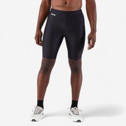kalenji Men's Running Tight Shorts - Kiprun Run 100 Black image 1