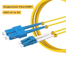 LOTA Duplex Fiber Optic Cable High-Speed Single Mode LC/UPC to LC/UPC Connector Multi Color 5 m, ‎MST-3111-LT image 5
