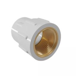 APL Apollo 25 mm x 1/2 inch uPVC Brass Fitting Female Threaded Adaptor PN10, PM03250W0V-27