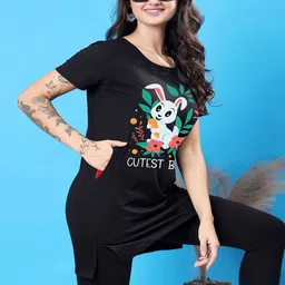 CORSICA Women Printed Bio Finish Pockets T-shirt-picture-45