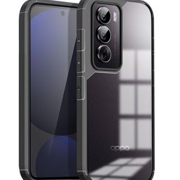 Karwan Solid Oppo Reno 12 5G Shockproof Bumper Back Case-0