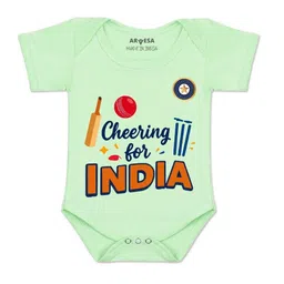 arvesa Cheering For India Printed Romper-picture-43