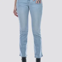 Numero Uno Women Bootcut Mid-Rise Light Fade Stretchable Jeans-image-36