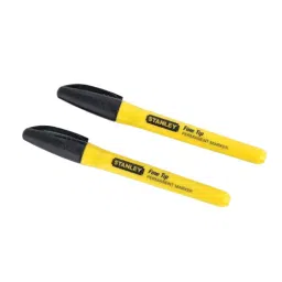 STANLEY Fine Tip Markers 19.3 inch Black and Yellow, 47-316 (Pack of 2)-image-15