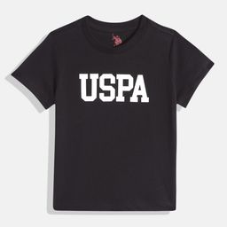 U.S. Polo Assn. Kids Boys Brand Logo Printed Pure Cotton T-shirt-picture-18