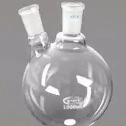 Glassco 25 ml Round Bottom,2 Necks Angular Flask 059.470.00A-6