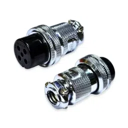 SETMI INDIA GX25 Aviation Connector 25 mm 4-Pin Circular IP67 Waterproof with Soldered Wire & Threaded Lock image 4