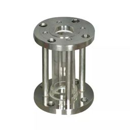 Flowtek SS 316 4 inch Long Bar Stock Sight Glass 150# L N Key Type Flanged, 200 mm-picture-14