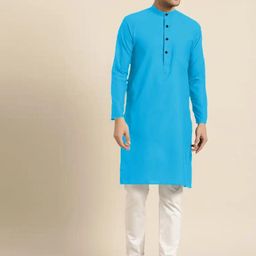TIGER SNAKE Men Thread Work Kurta-image-8