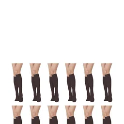 MUKHAKSH Unisex Brown Socks-picture-19