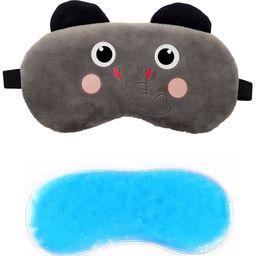 Jenna Velvet Ele Grey Sleeping Eye Mask With cooling Gel-image-65