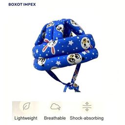 BOXOT IMPEX Adjustable Cushioned Baby Safety Helmet (color may vary)H-14-25