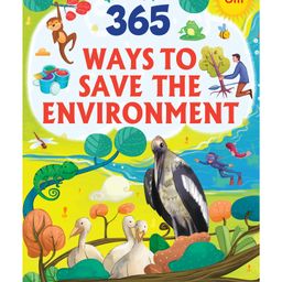 Story books : 365 ways to save the Environment ( Illustrated Story book) (365 Series)   English, Hardcover-12