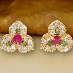 DIVASTRI Gold-Plated Brass Earrings-image-10