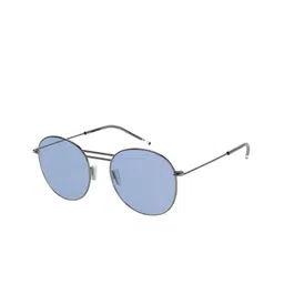 INTENSE FOCUS Unisex Round Sunglasses with UV Protected Lens-56
