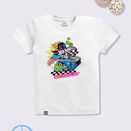YK X Minute Mirth Boys Hot Wheels Printed T-shirt-picture-17
