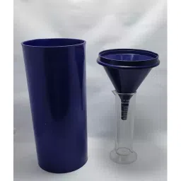 GENERIC 10 mm Marked Cylinder Graduated Complete Rain Gauge for Measure for 200 cm² Collecctor Complete Set-30