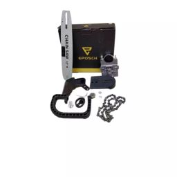 Eposch 27.94 cm (11 Inch) Silver & Black Electric Chainsaw Bracket Adapter Set for Angle Grinder Machine-11
