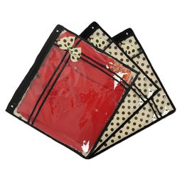 Kuber Industries Cream-Coloured Set of 3 Regular Multi-Utility Organisers-43