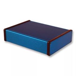 HAMMOND Metal Enclosures ENCLOSURE, ALU, BLUE, 220X165X51.5MM, 1455T2201BU-image-43