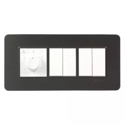 Havells Crabtree ACWPLCGV06 Signia 6M Modular Combined Plates- PC (Grey)-image-48