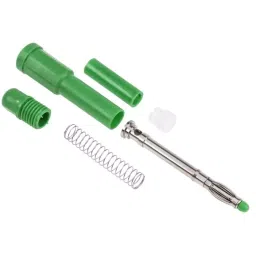 RS PRO 4 mm Green Male Banana Plug-Solder Termination 1000V 20A, 2070870-18